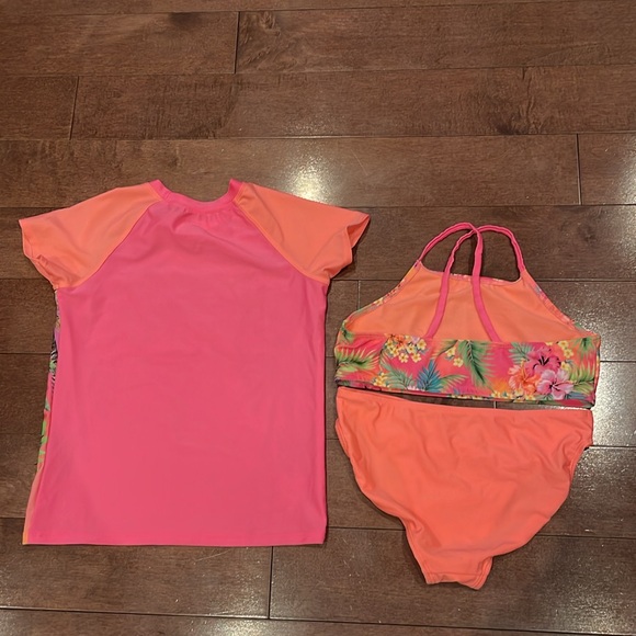 Tropic Vibes Bikini and Rash Guard - Picture 7 of 7